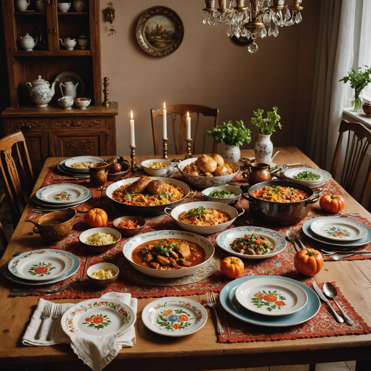 Искусство домашней кухни: как готовые блюда и рецепты русской кухни помогут устроить идеальный обед