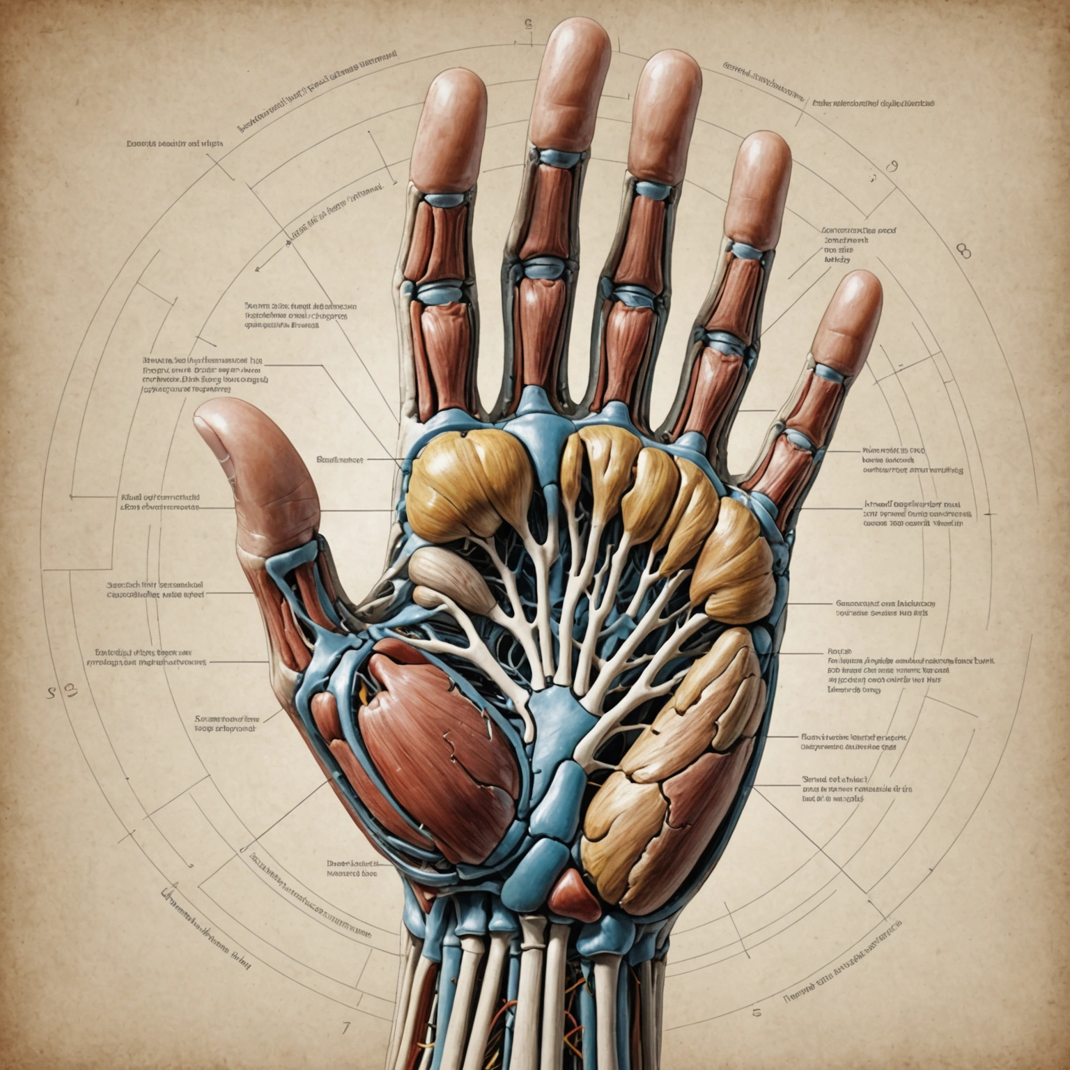 Анатомия руки: раскрывая тайны сложного строения человеческой конечности
