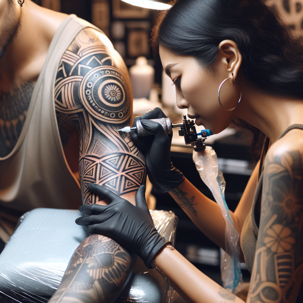 Набить тату на бицепсе: Искусство, Символизм и Практические Советы