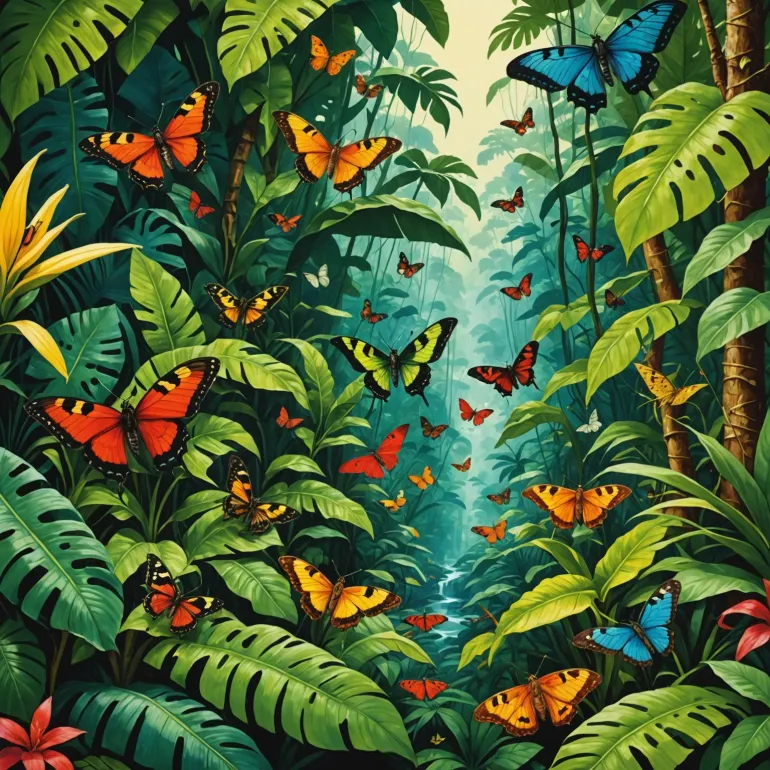 Захватывающий мир насекомых: от видов мотыльков до банановых пауков