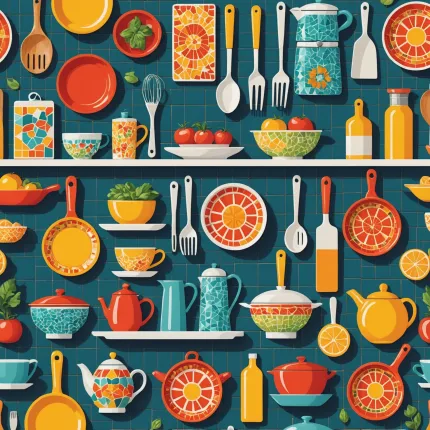 Декор для кухни: как наклейки мозаика и самоклеящиеся наклейки преобразят ваше пространство